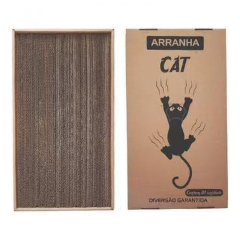 Arranha Gato Papelão + Ping Cat / Arranha Cat Pet