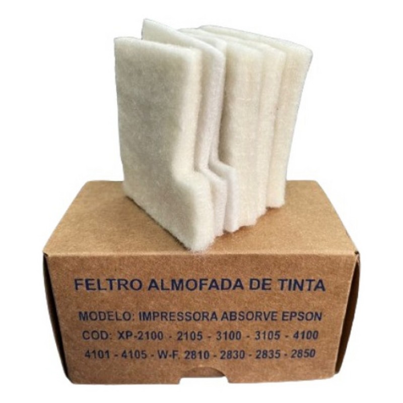 Almofada esponja feltro para Epson XP2100 - 2105 - WF2830 -2810